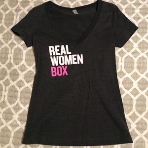 Title Boxing V-neck Tee